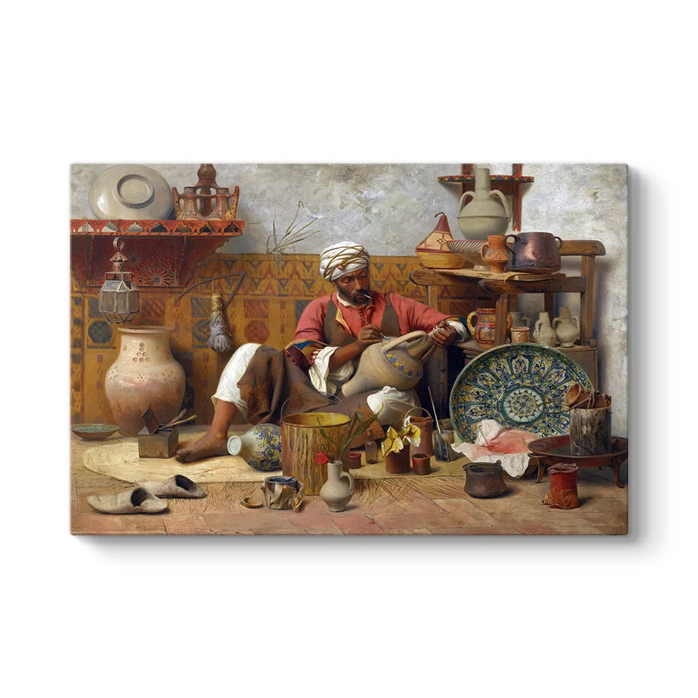 Çini Ustası Tablosu - Model 1